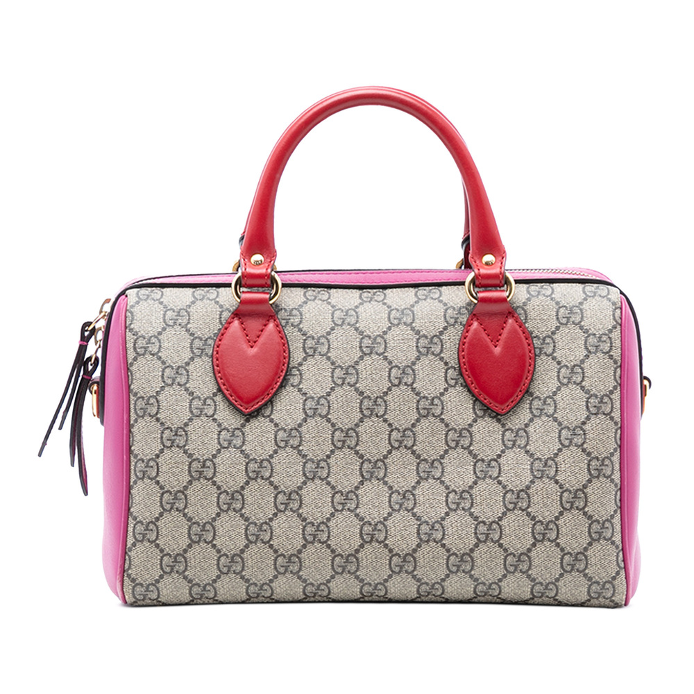 Pre-Loved Gucci Small GG Supreme Satchel